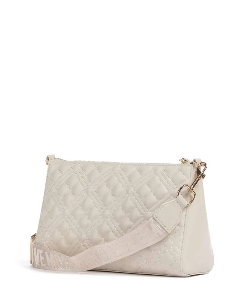 Allure Umhängetasche Nappaleder, Polyurethane elfenbein