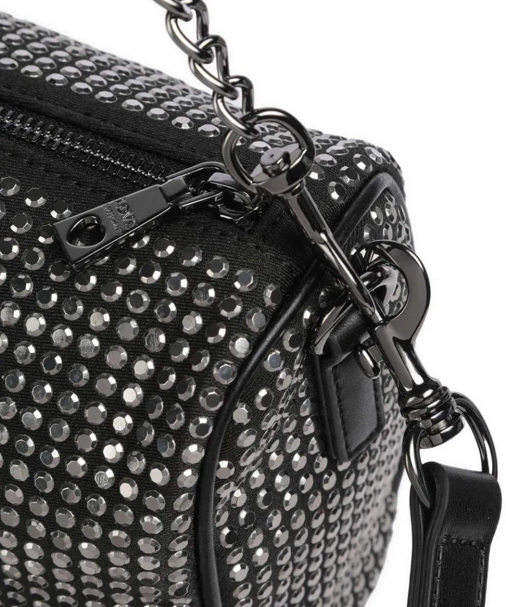 Sparkling Schultertasche Textil schwarz
