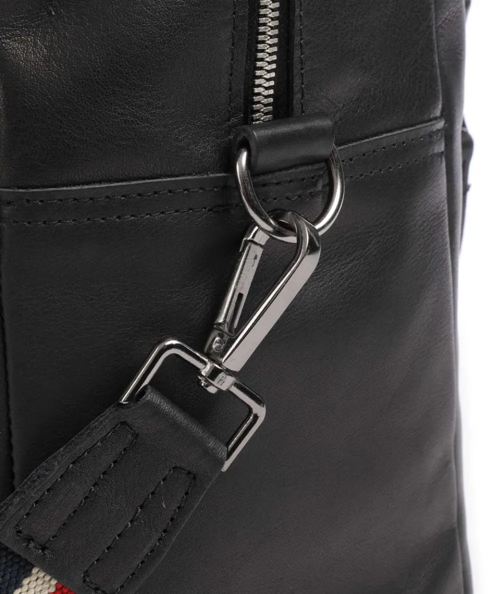 Bague M Shopper fein genarbtes Rindsleder schwarz