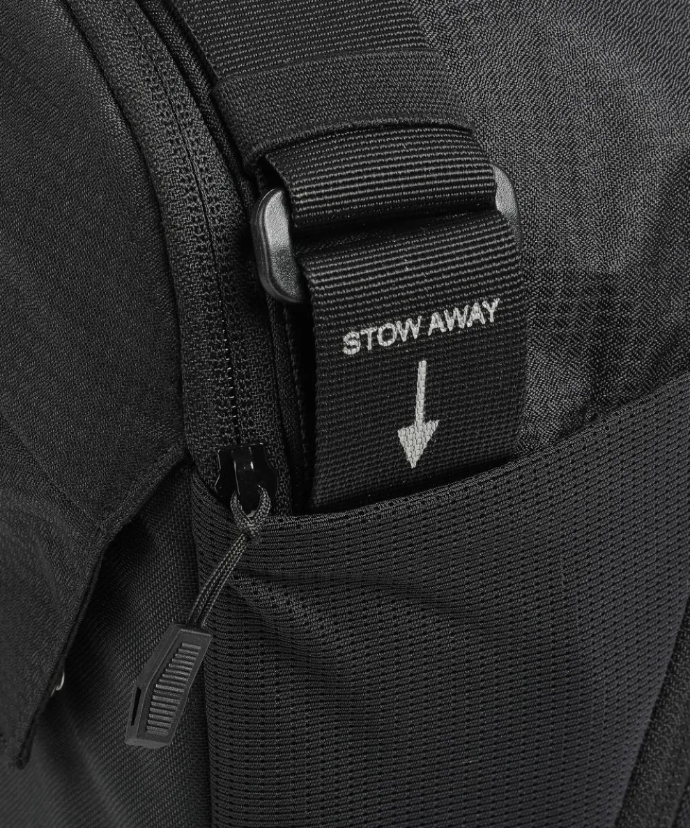 Urban Cycle Gepäcktasche recyceltes Polyester schwarz