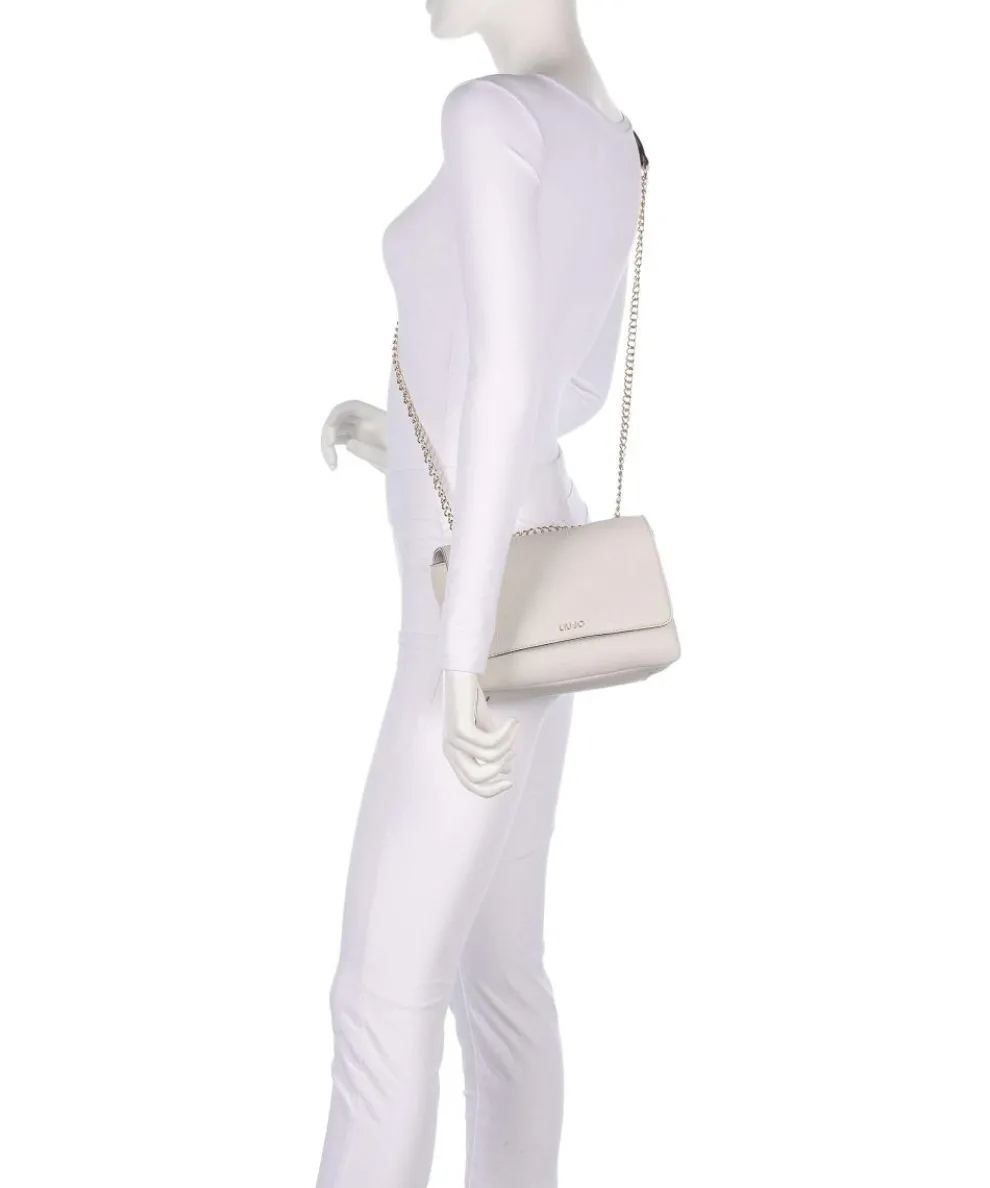 Caliwen S Schultertasche Lederimitat elfenbein