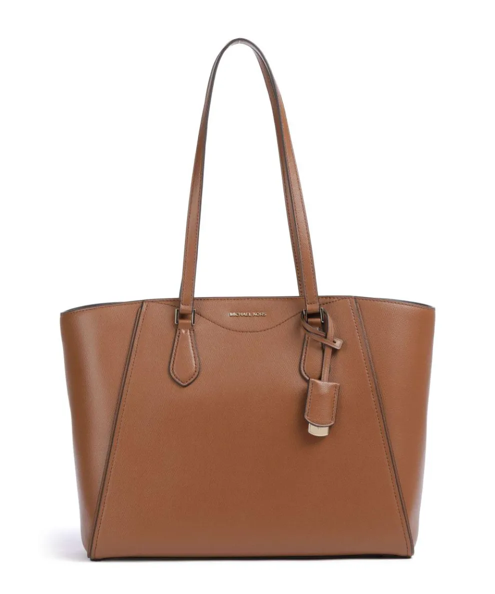 Taryn Shopper fein genarbtes Rindsleder braun