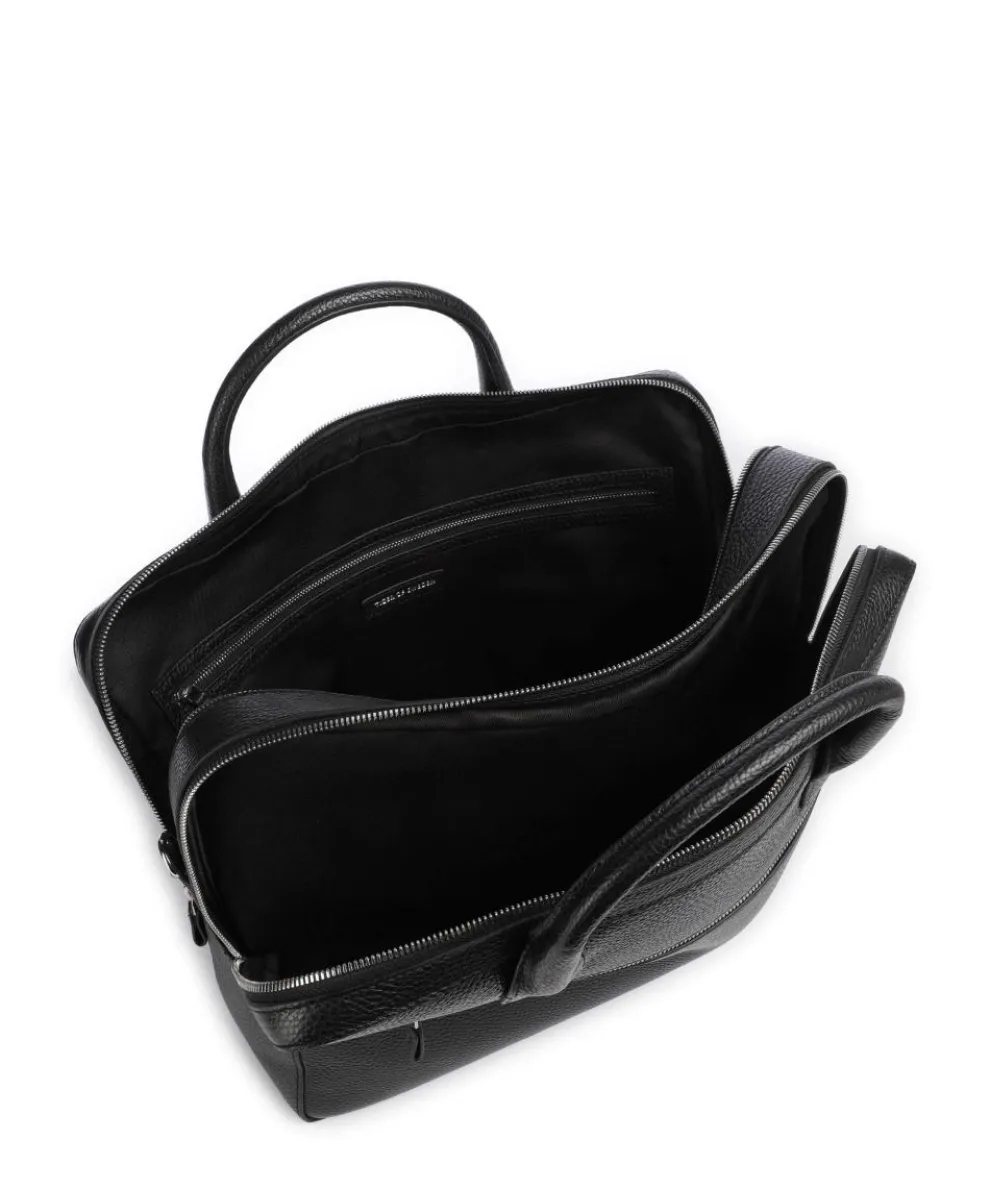 Beridare Aktentasche 15″ genarbtes Rindsleder schwarz