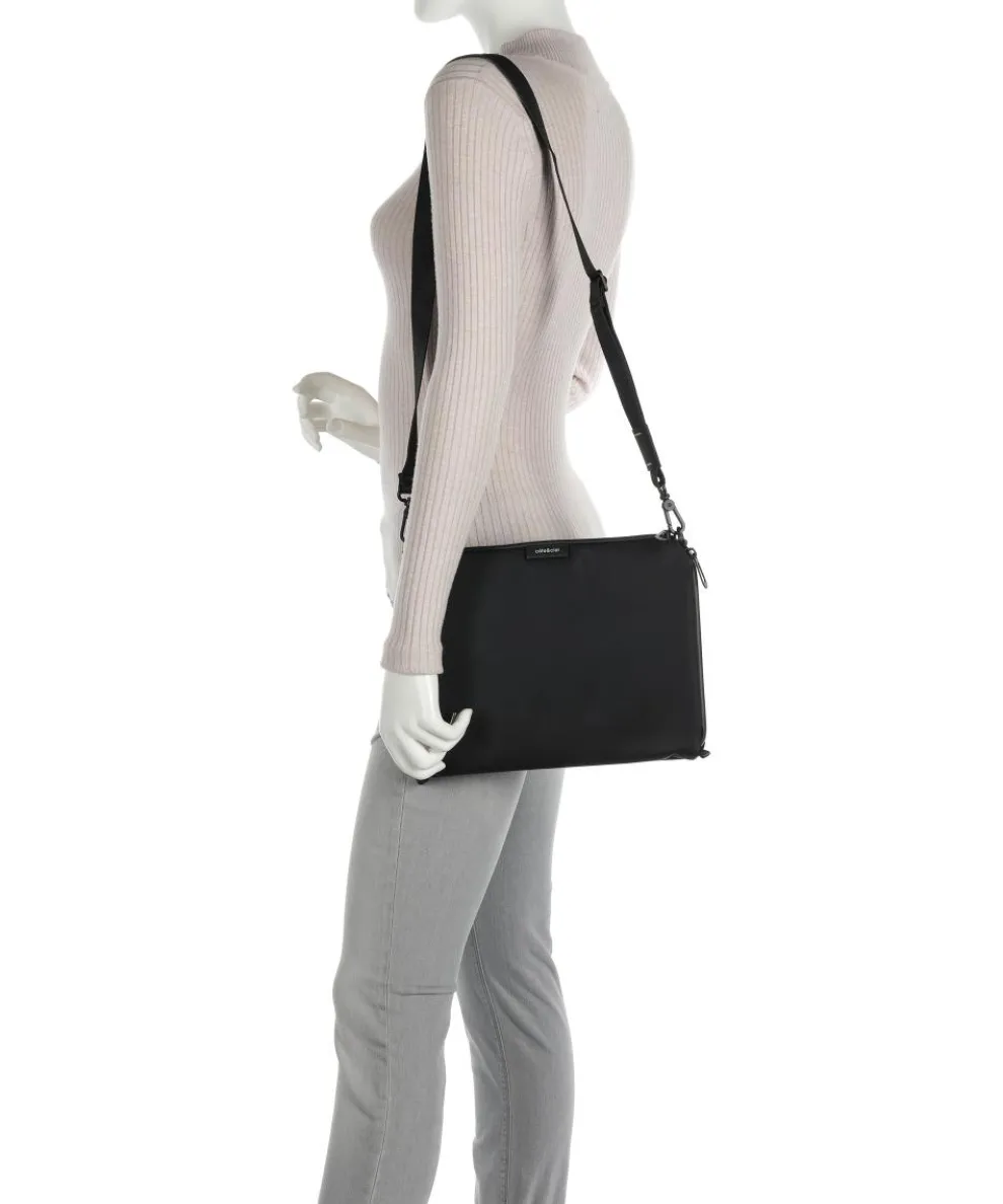 Sleek Nylon Inn M Aktentasche Nylon schwarz