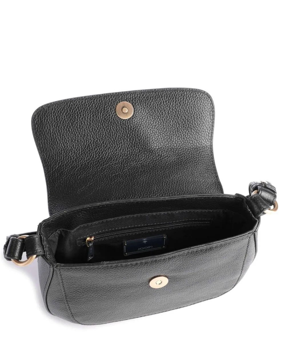 Cortina Edition Loreen Schultertasche Lederimitat schwarz