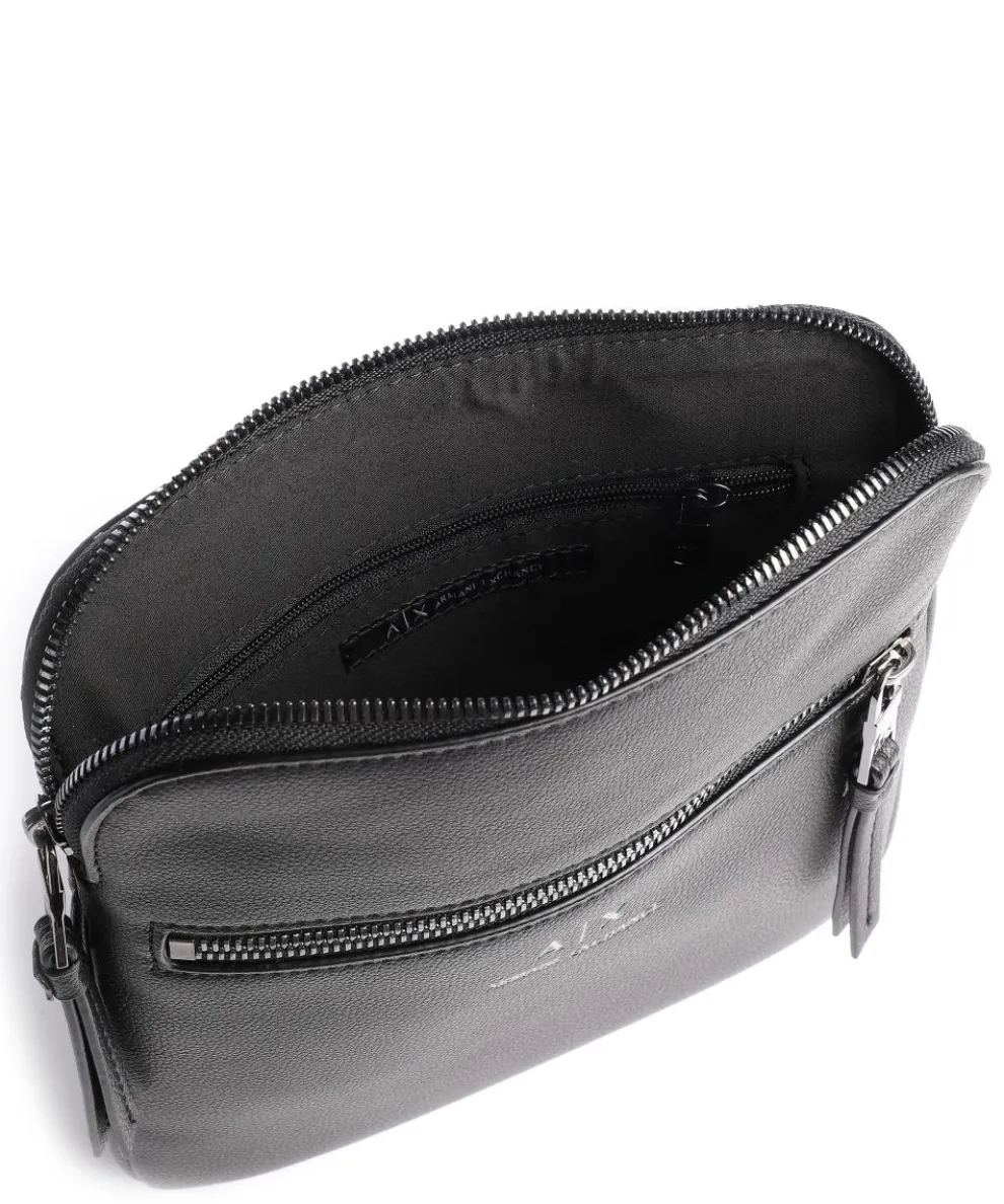 Dino Umhängetasche Lederimitat schwarz