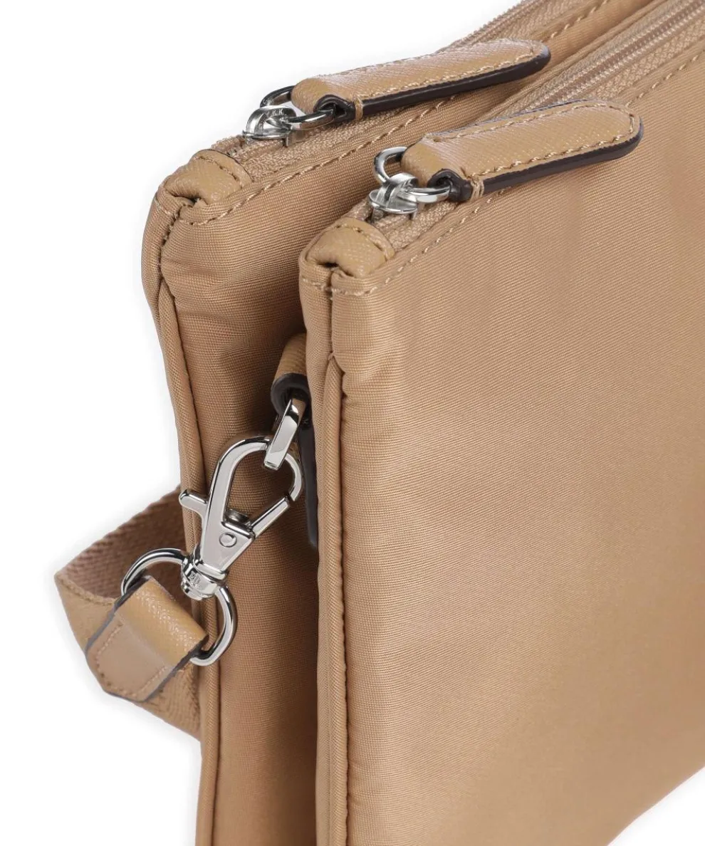 Landyn Medium Umhängetasche Nylon hellbraun