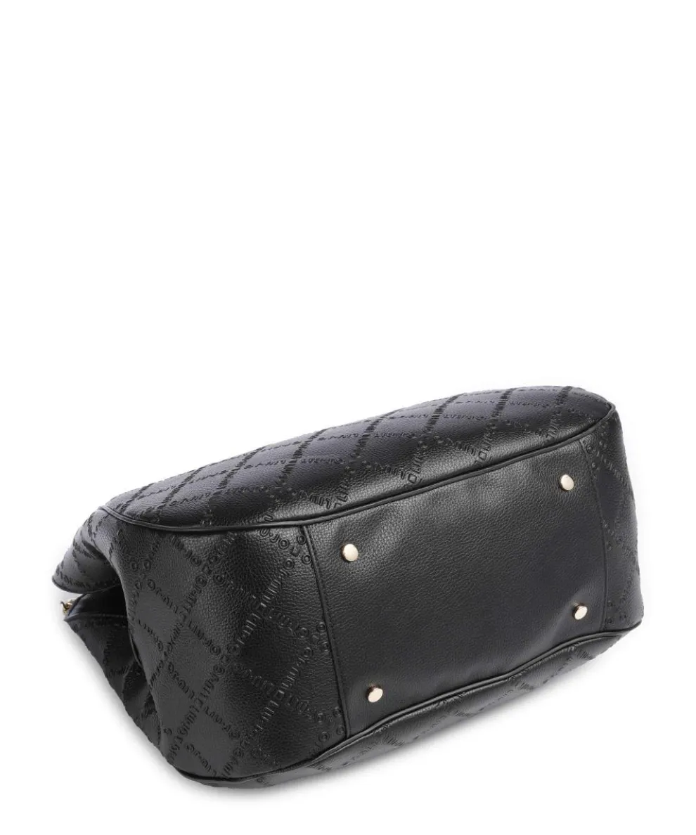 Adonide L Beuteltasche Lederimitat schwarz