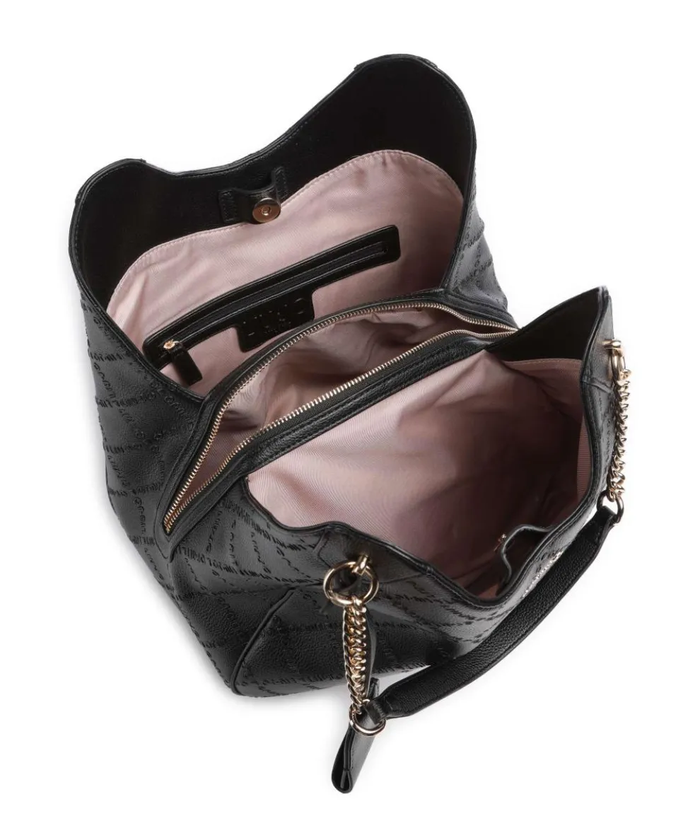 Adonide L Beuteltasche Lederimitat schwarz