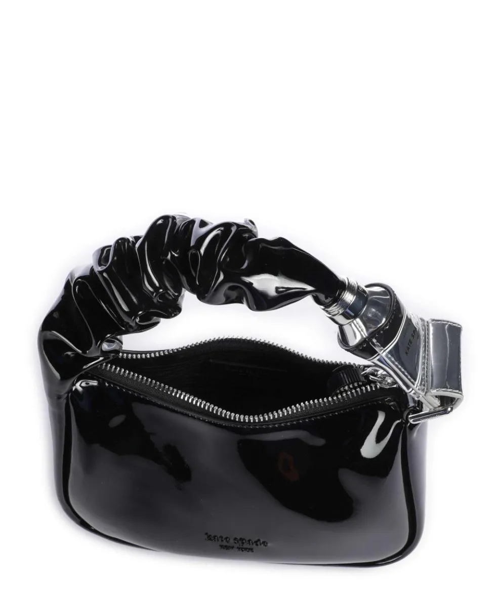 Squeeze Handtasche Lederimitat schwarz