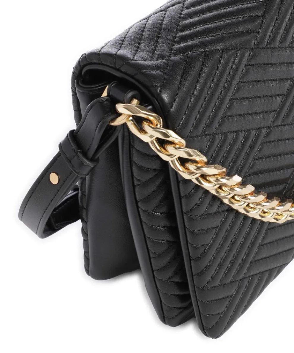 Desiree Umhängetasche fein genarbtes Rindsleder schwarz