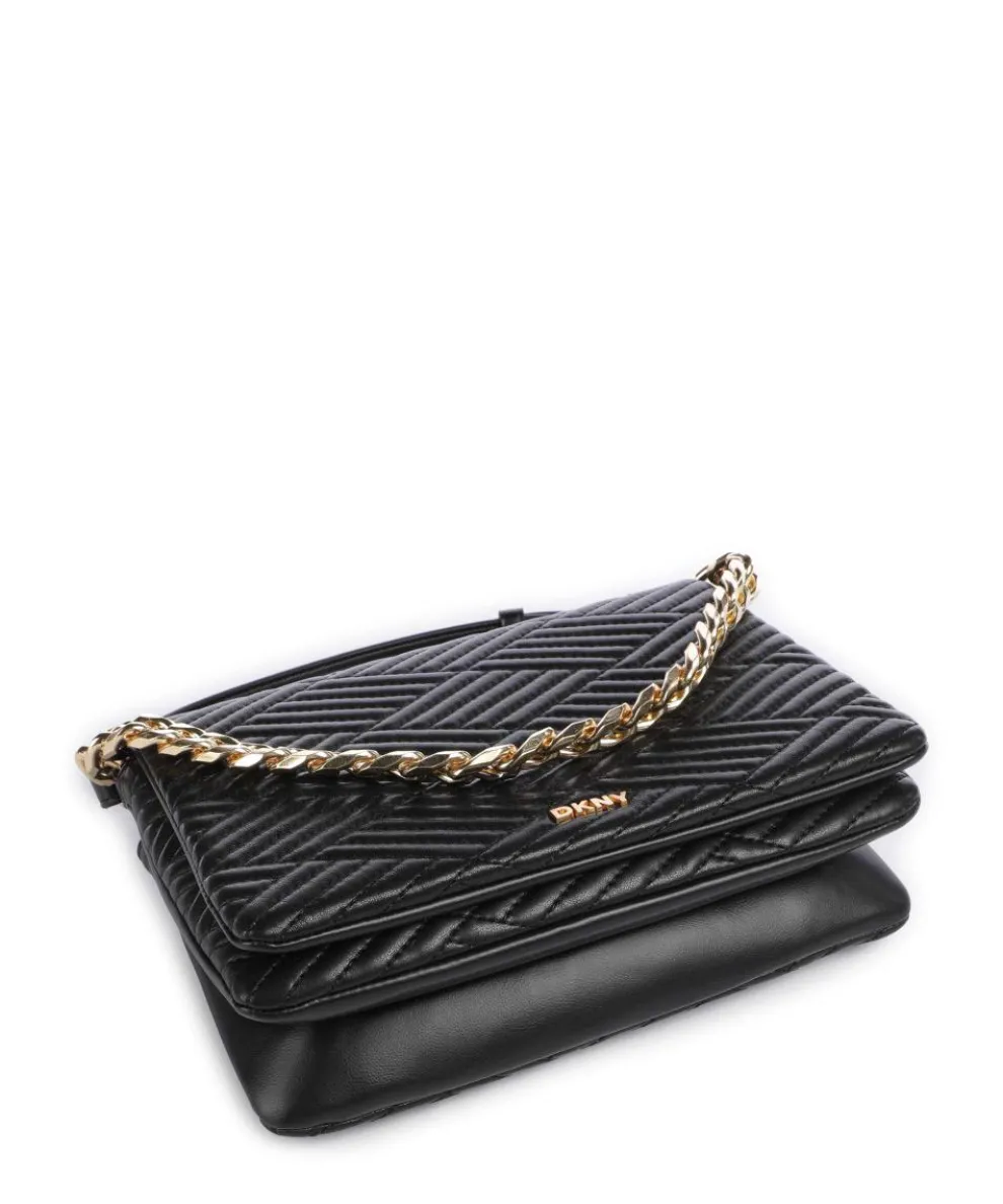 Desiree Umhängetasche fein genarbtes Rindsleder schwarz