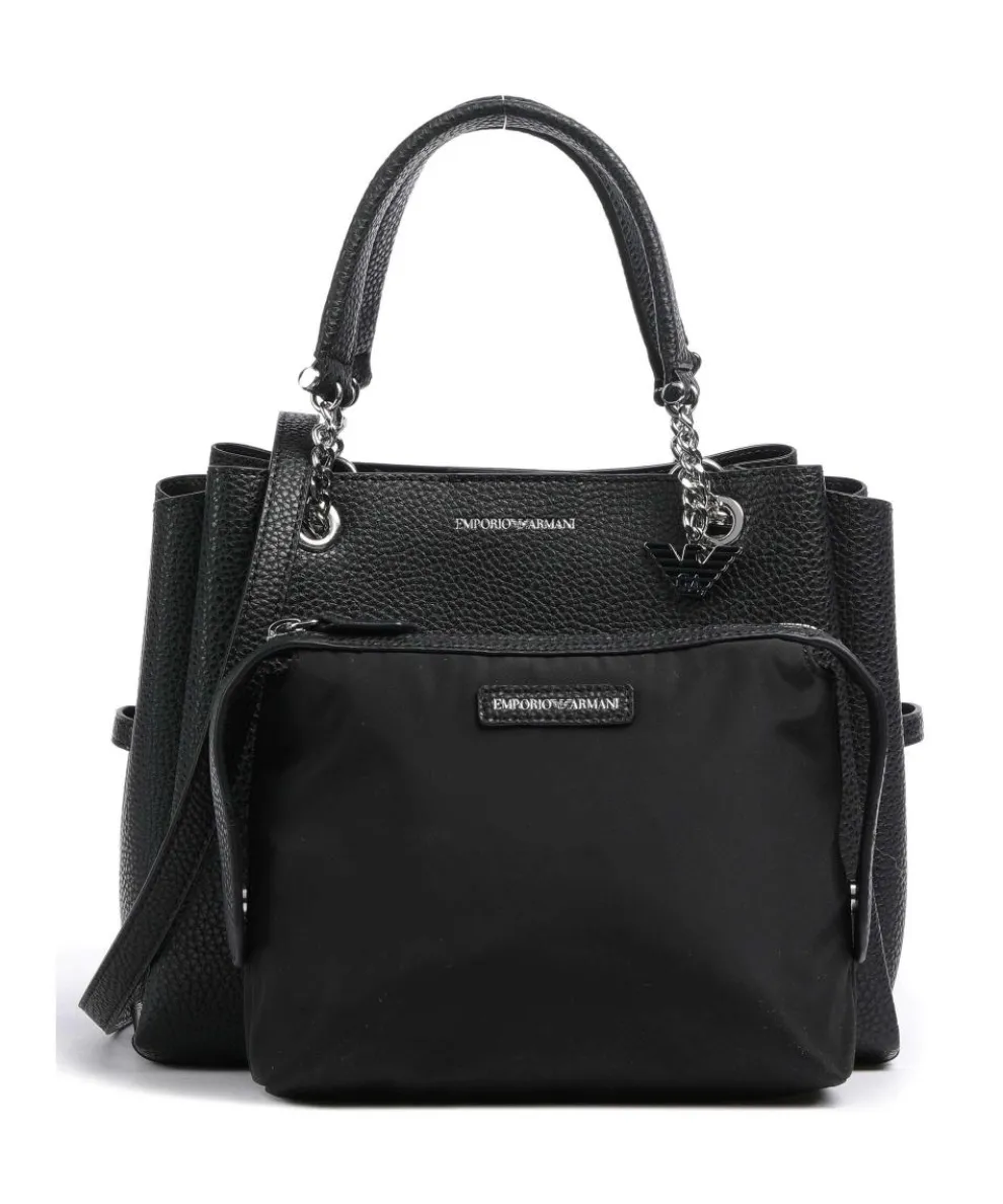 Annie Handtasche Lederimitat schwarz