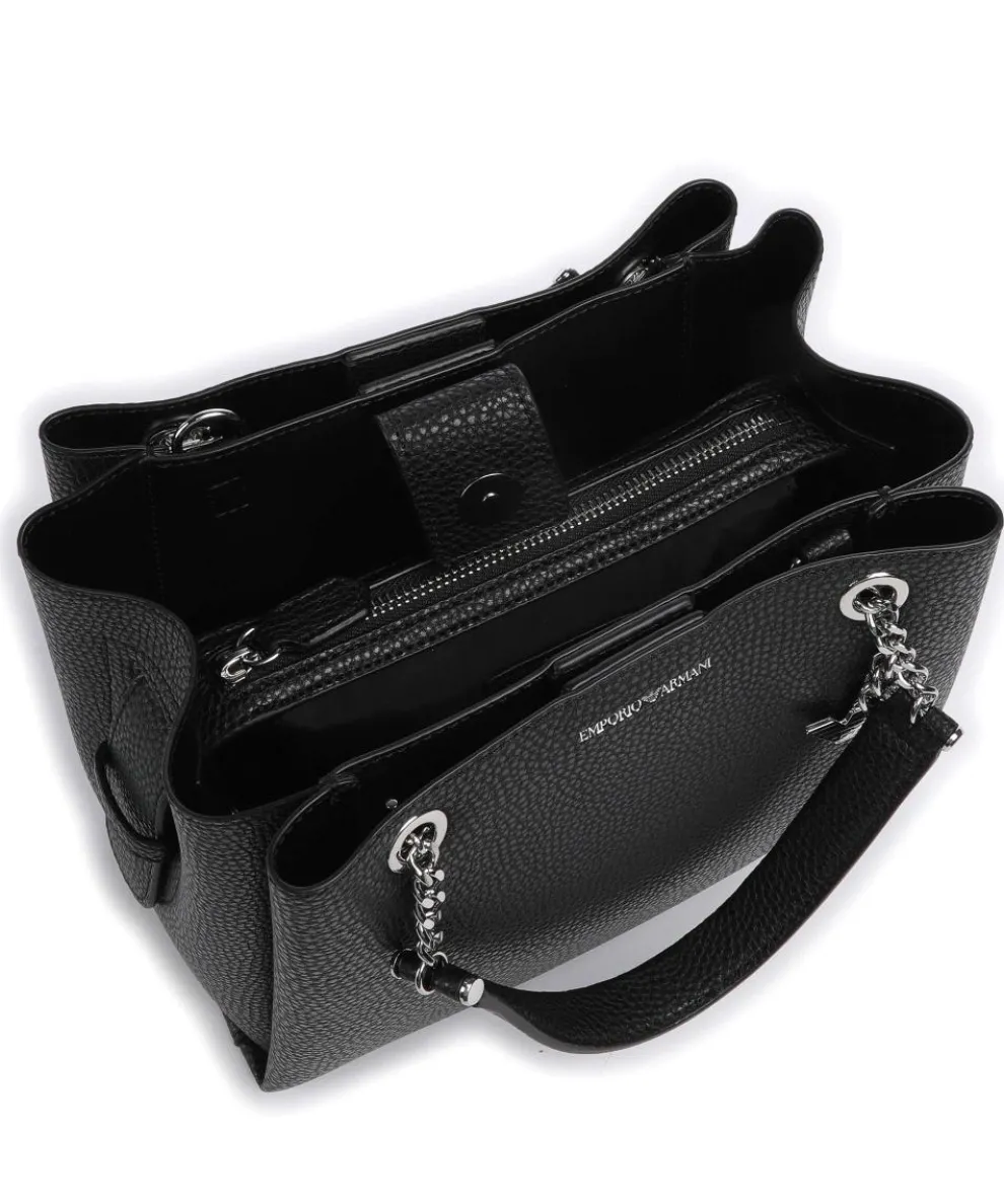 Annie Handtasche Lederimitat schwarz