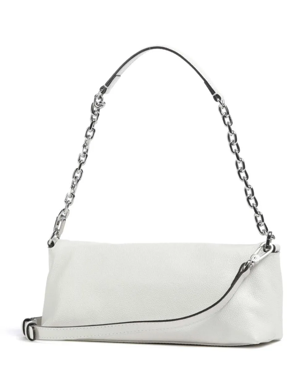 Epson Mila Schultertasche genarbtes Rindsleder elfenbein