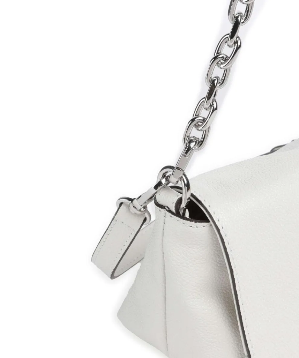 Epson Mila Schultertasche genarbtes Rindsleder elfenbein