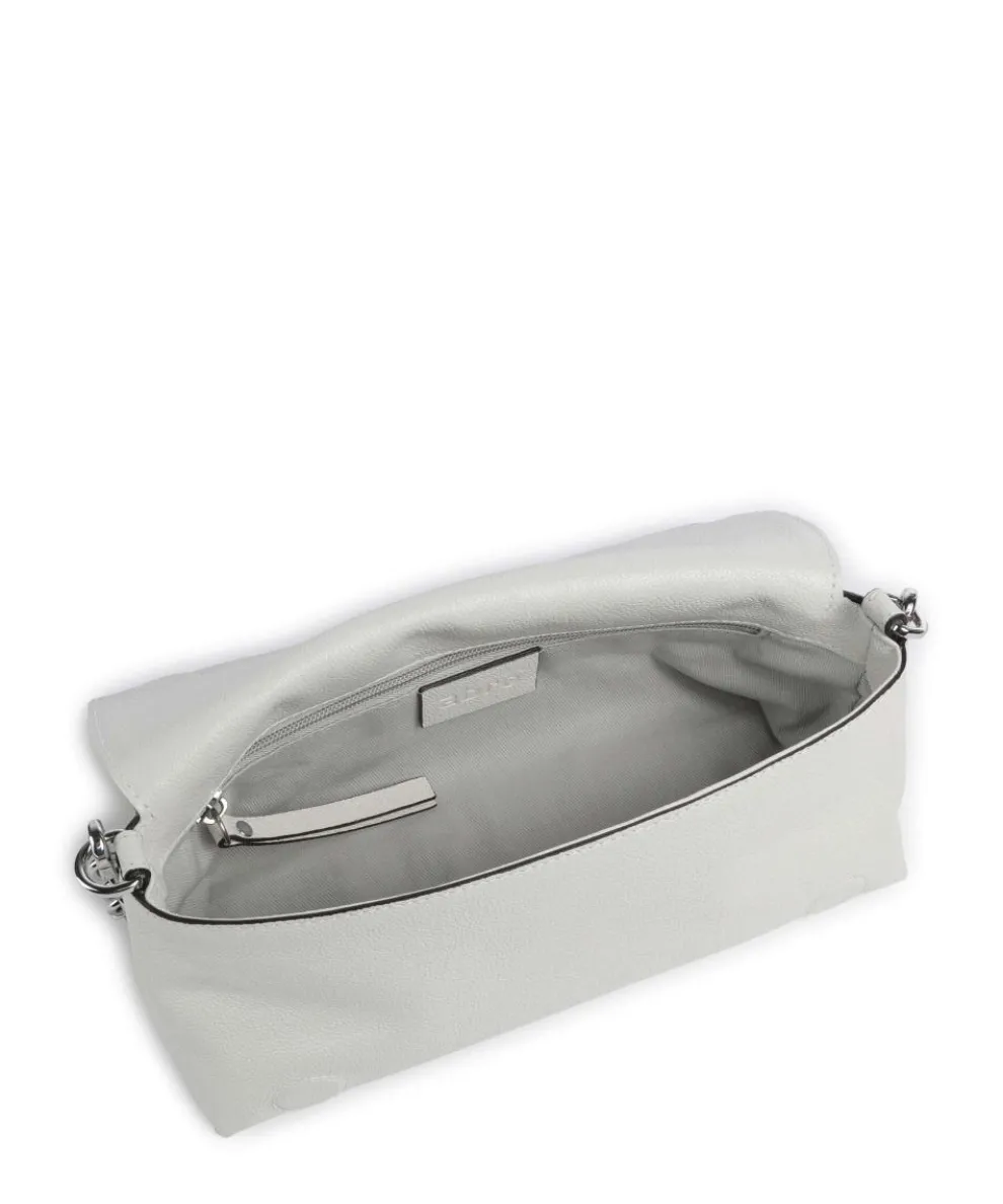 Epson Mila Schultertasche genarbtes Rindsleder elfenbein