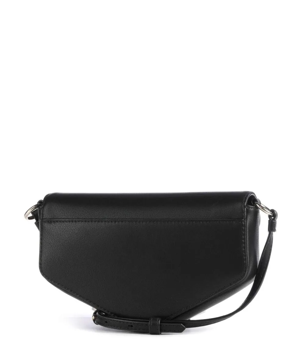 Milano Downtown Umhängetasche fein genarbtes Rindsleder schwarz