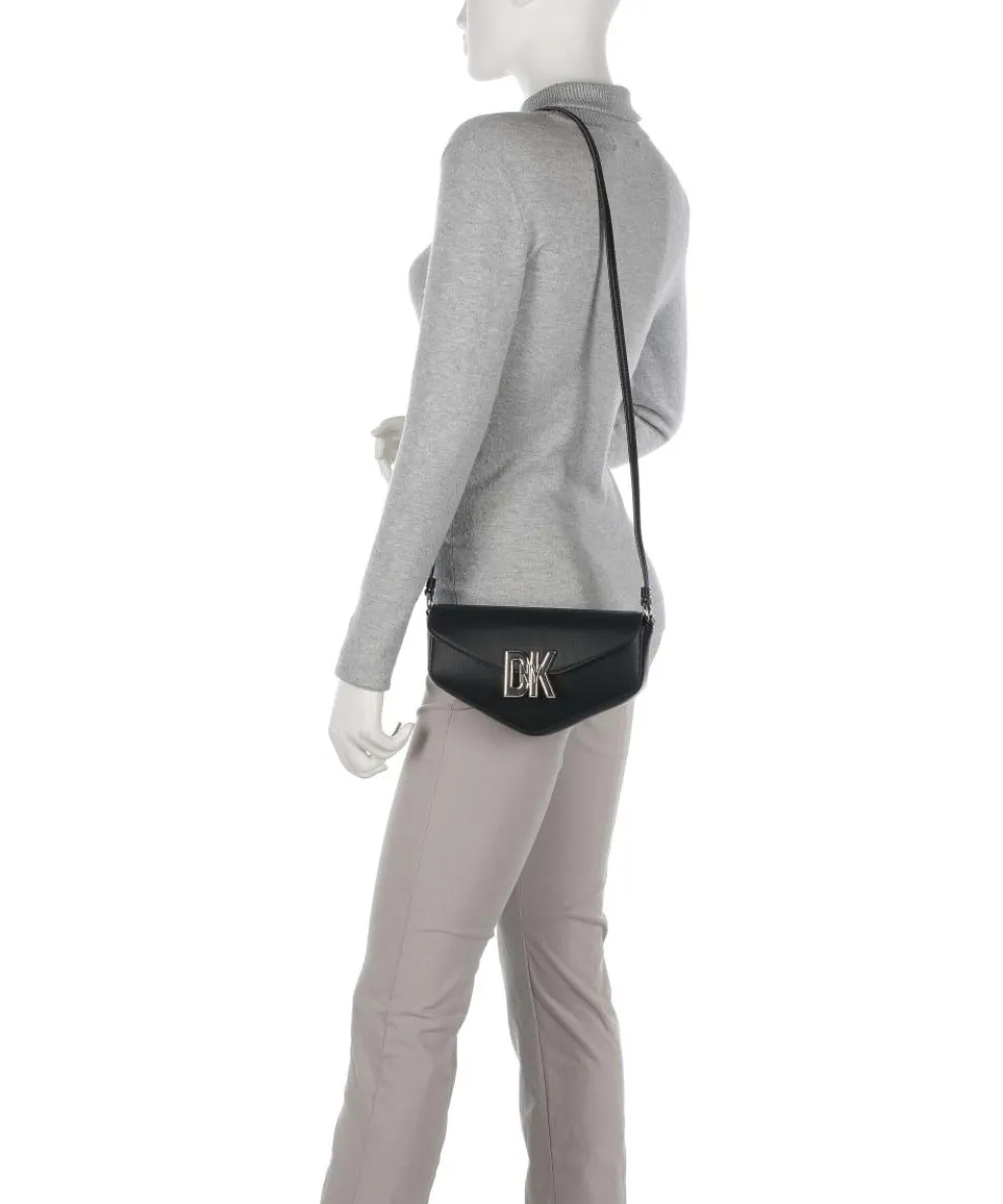 Milano Downtown Umhängetasche fein genarbtes Rindsleder schwarz