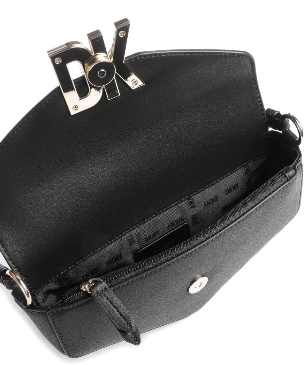 Milano Downtown Umhängetasche fein genarbtes Rindsleder schwarz