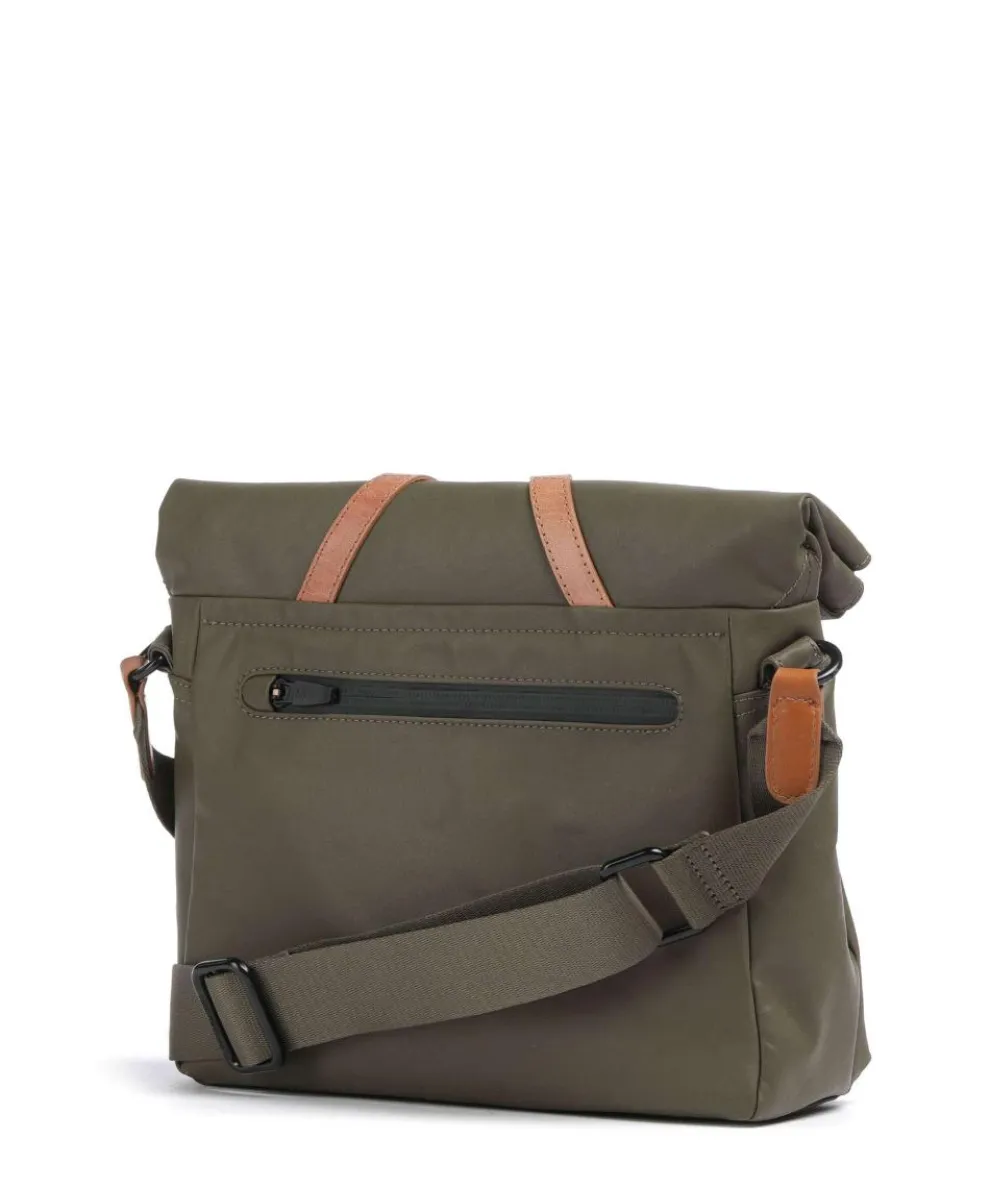 Japan RE Seki RE Umhängetasche recyceltes Nylon olivgrün