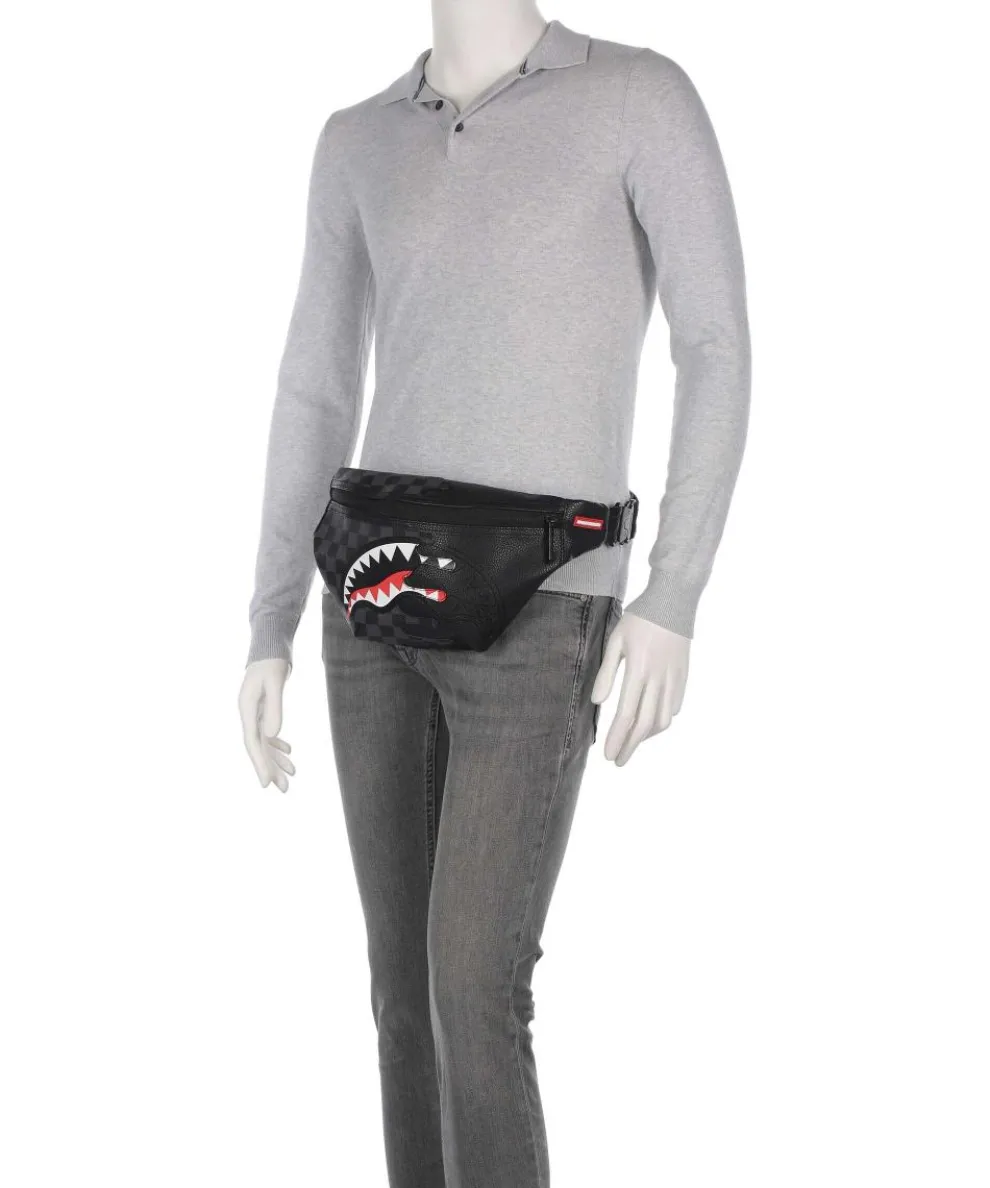 Unfinished Shark Gürteltasche Kunststoff schwarz