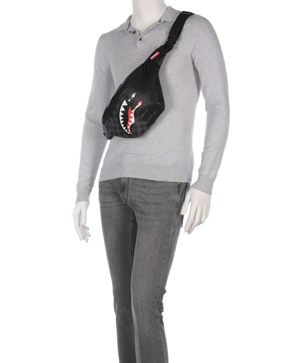 Unfinished Shark Gürteltasche Kunststoff schwarz