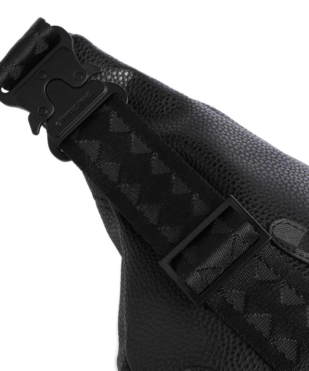 Unfinished Shark Gürteltasche Kunststoff schwarz