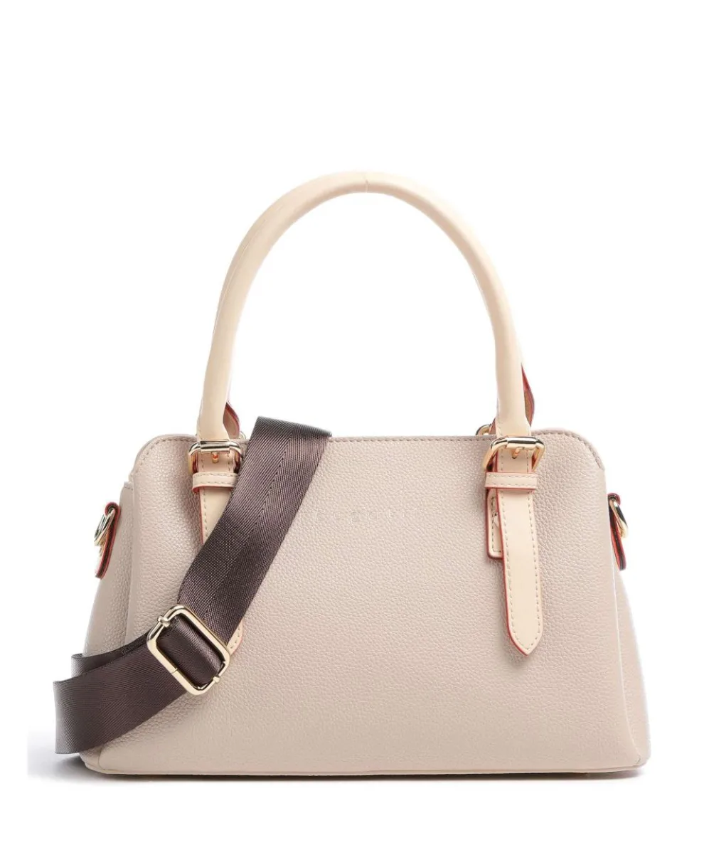Ella Handtasche Lederimitat beige