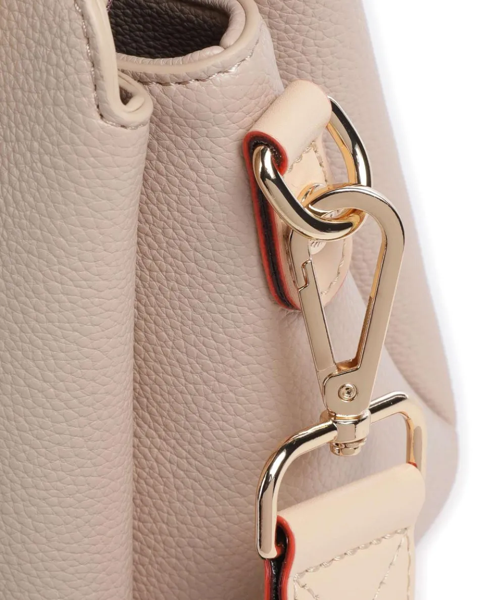 Ella Handtasche Lederimitat beige