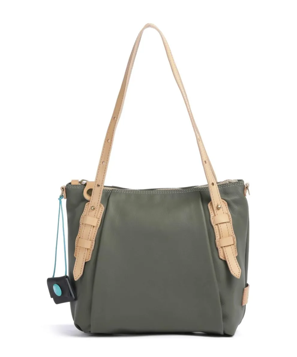 Naxos Yoana Shopper fein genarbtes Rindsleder khaki