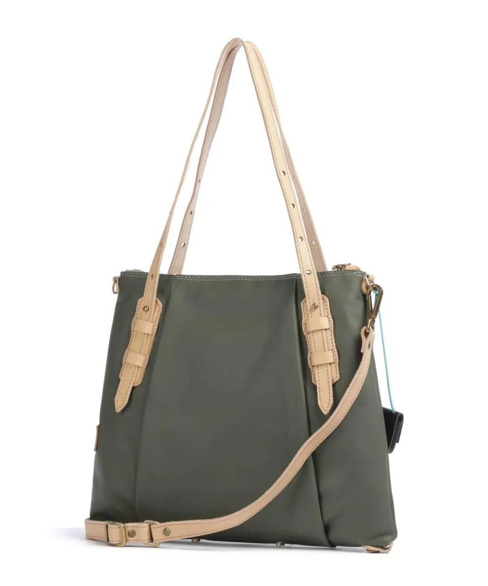 Naxos Yoana Shopper fein genarbtes Rindsleder khaki