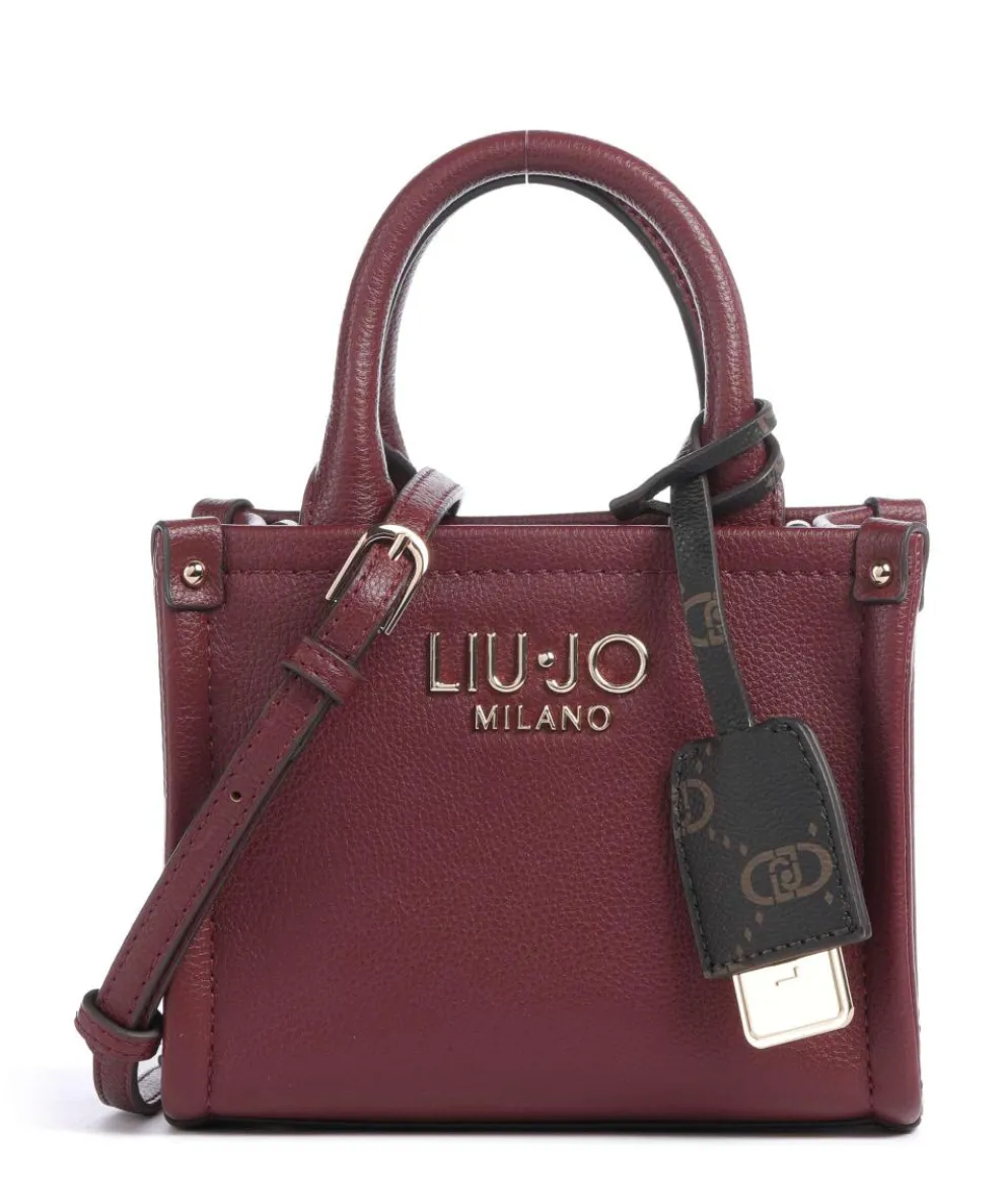 Ridhi XS Umhängetasche Lederimitat wein