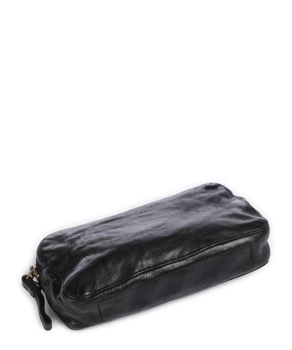 Umhängetasche Rindsleder schwarz