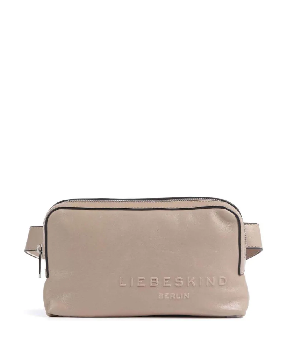 Elvira Lamb SF Verna Gürteltasche fein genarbtes Leder taupe