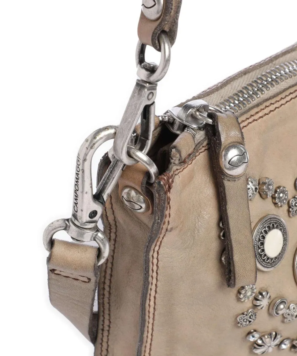 Umhängetasche Rindsleder beige