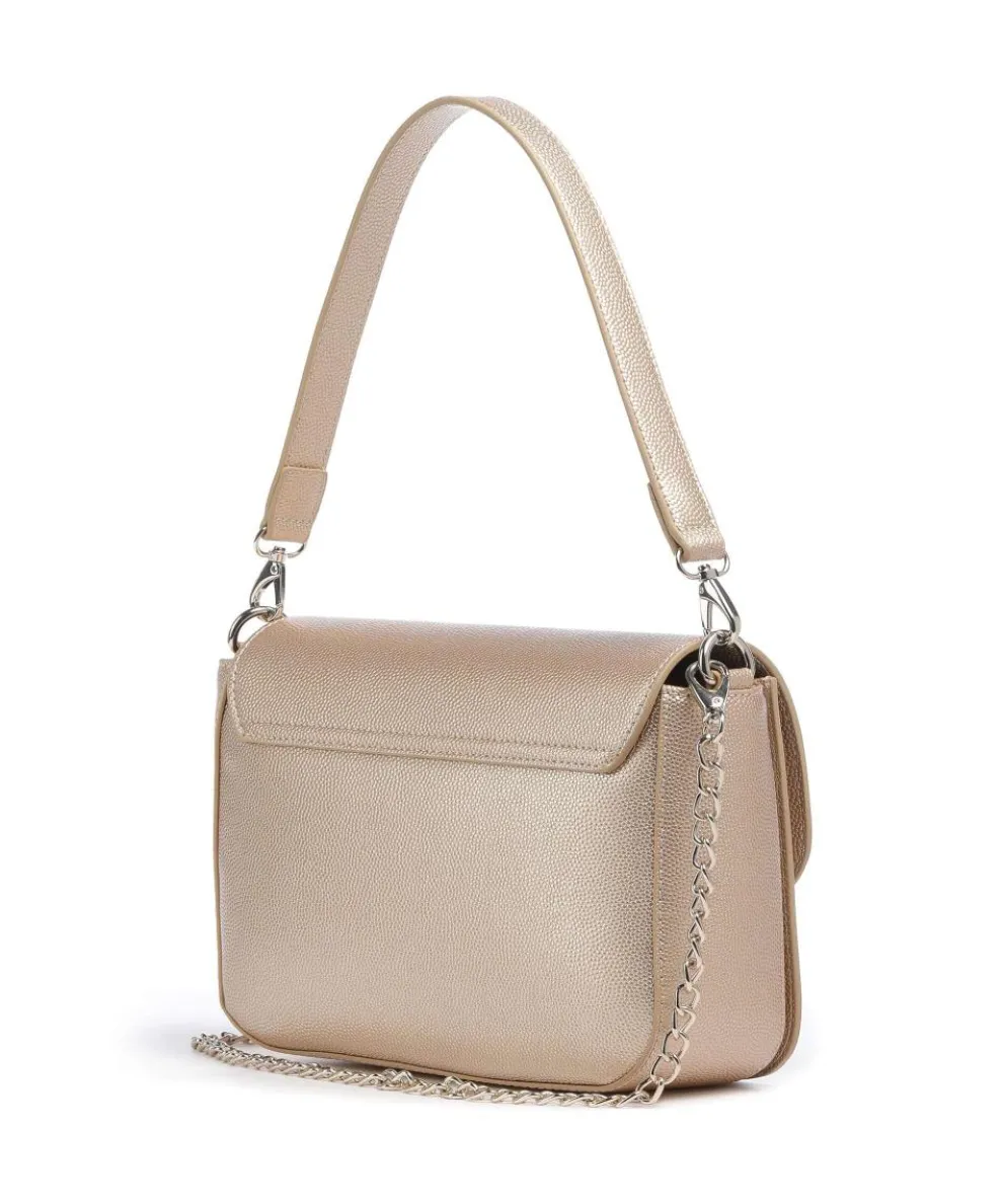 Divina Schultertasche Lederimitat gold
