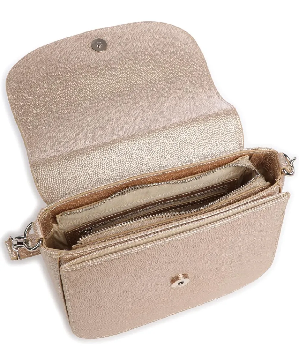 Divina Schultertasche Lederimitat gold