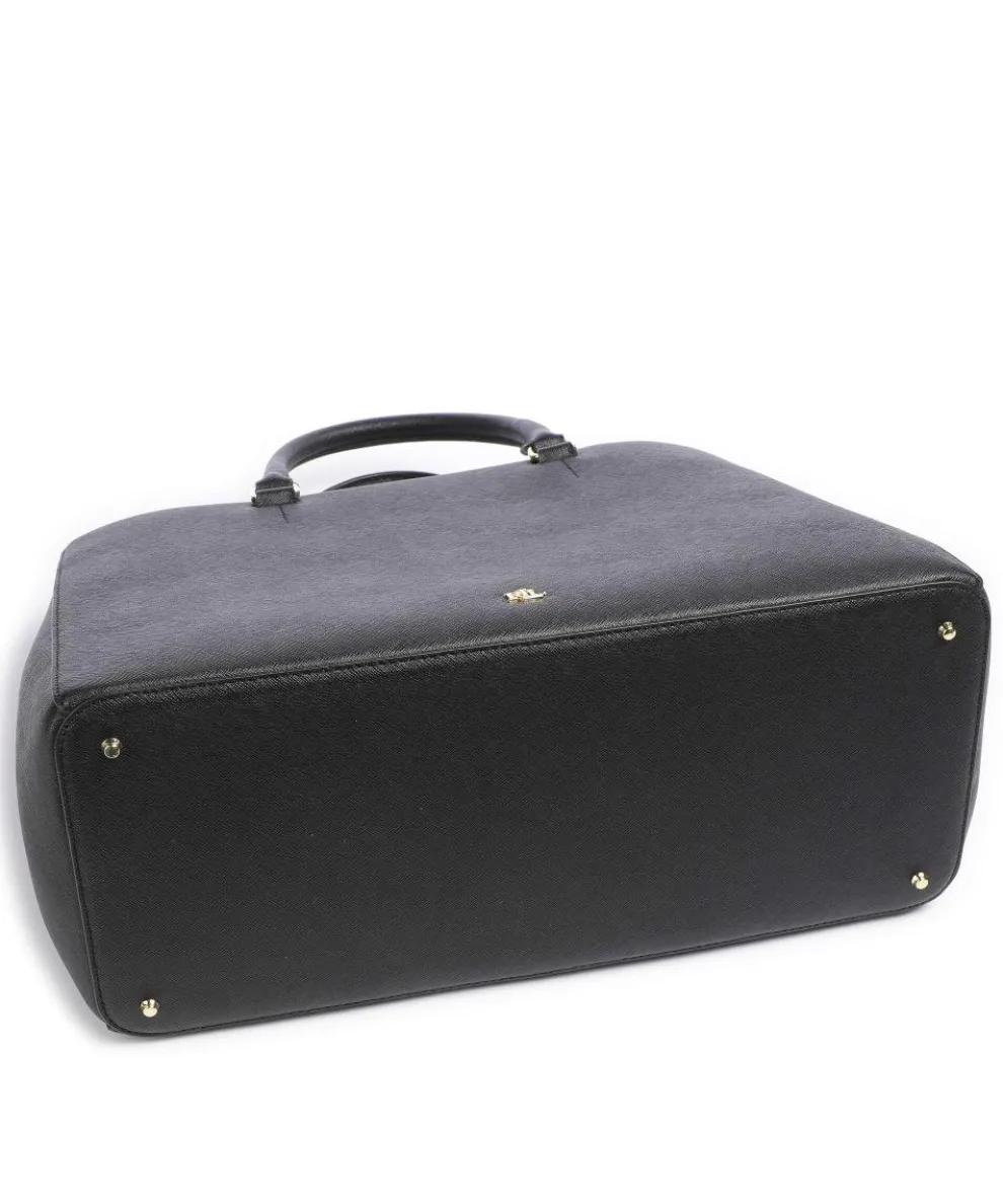 Hanna 37 Handtasche Saffiano-Rindsleder schwarz