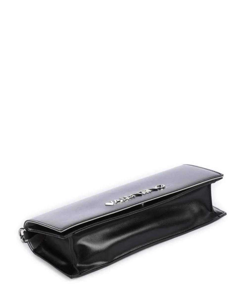 Stefany Schultertasche Lederimitat schwarz