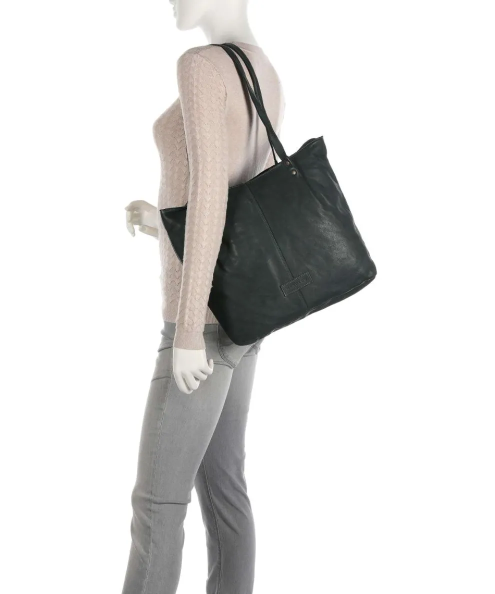 Submarine Shopper weiches Rindsleder dunkelgrün