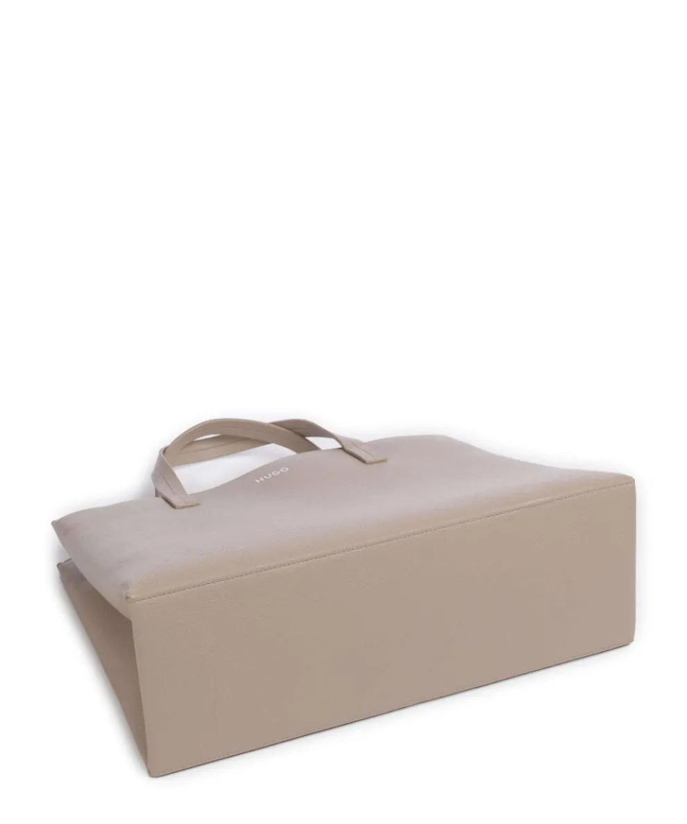 Bel Handtasche Lederimitat beige