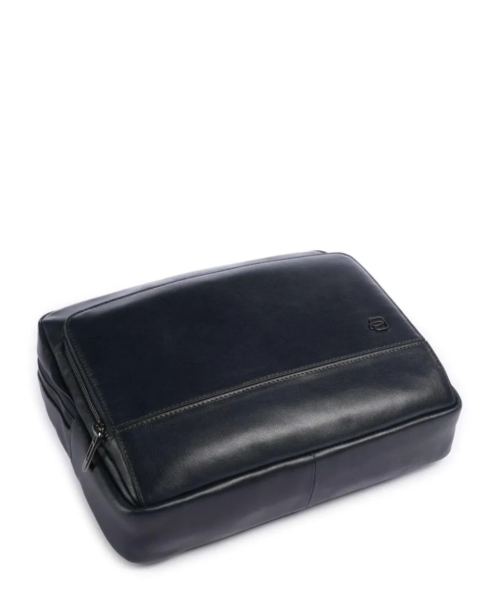 W136 Umhängetasche fein genarbtes Rindsleder dunkelblau