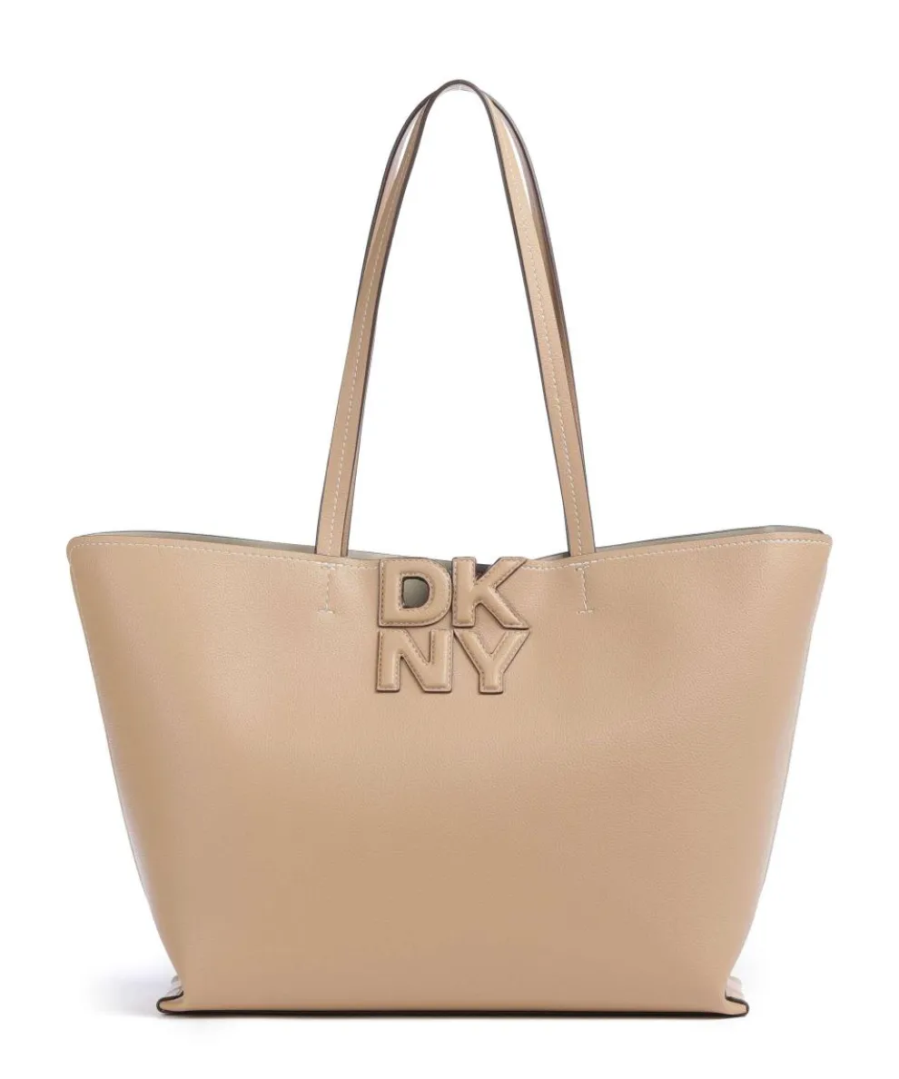 Nicole Shopper Lederimitat natur