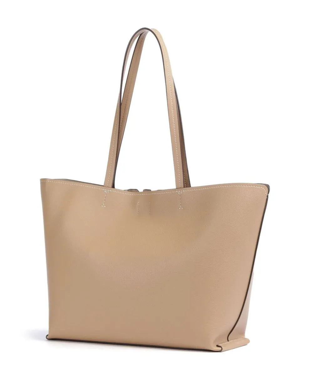 Nicole Shopper Lederimitat natur