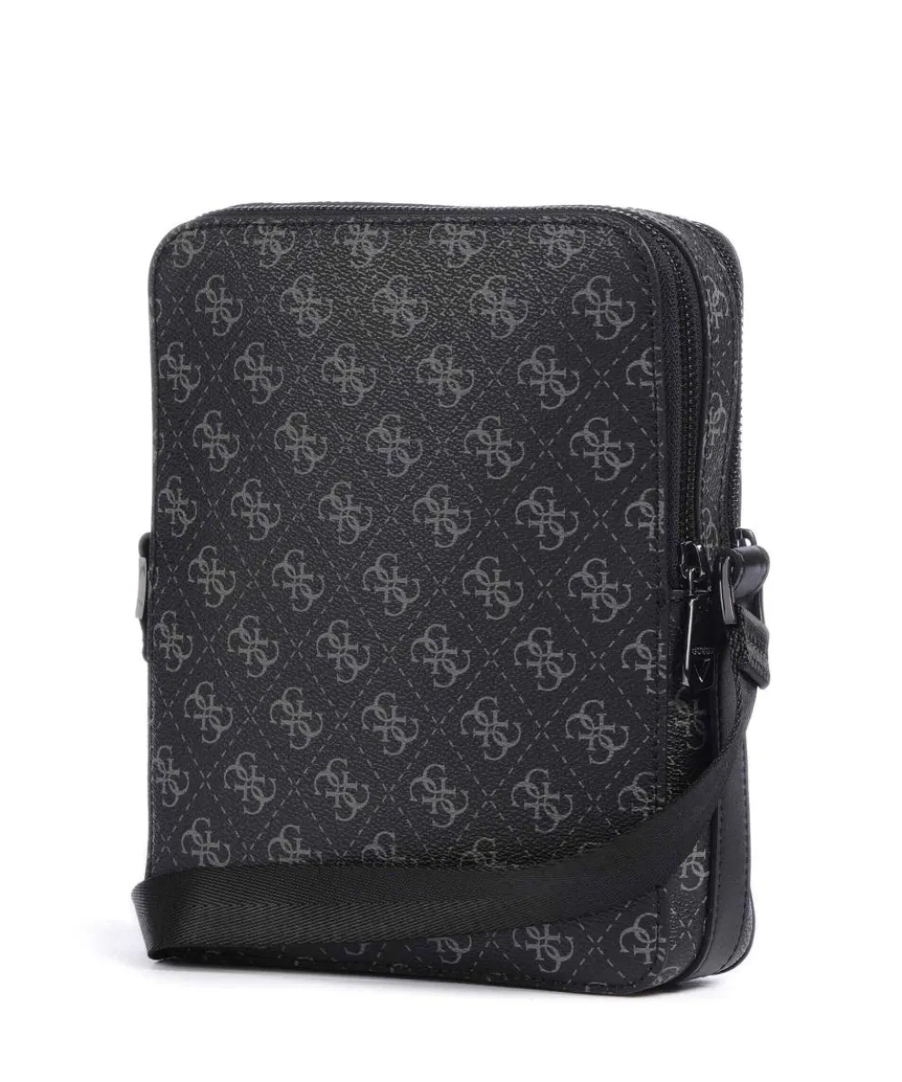 Torino Umhängetasche Lederimitat schwarz