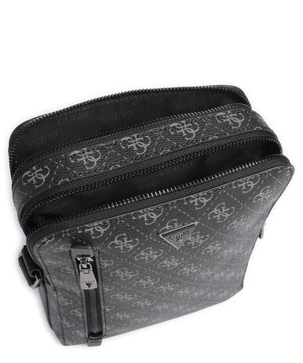 Torino Umhängetasche Lederimitat schwarz