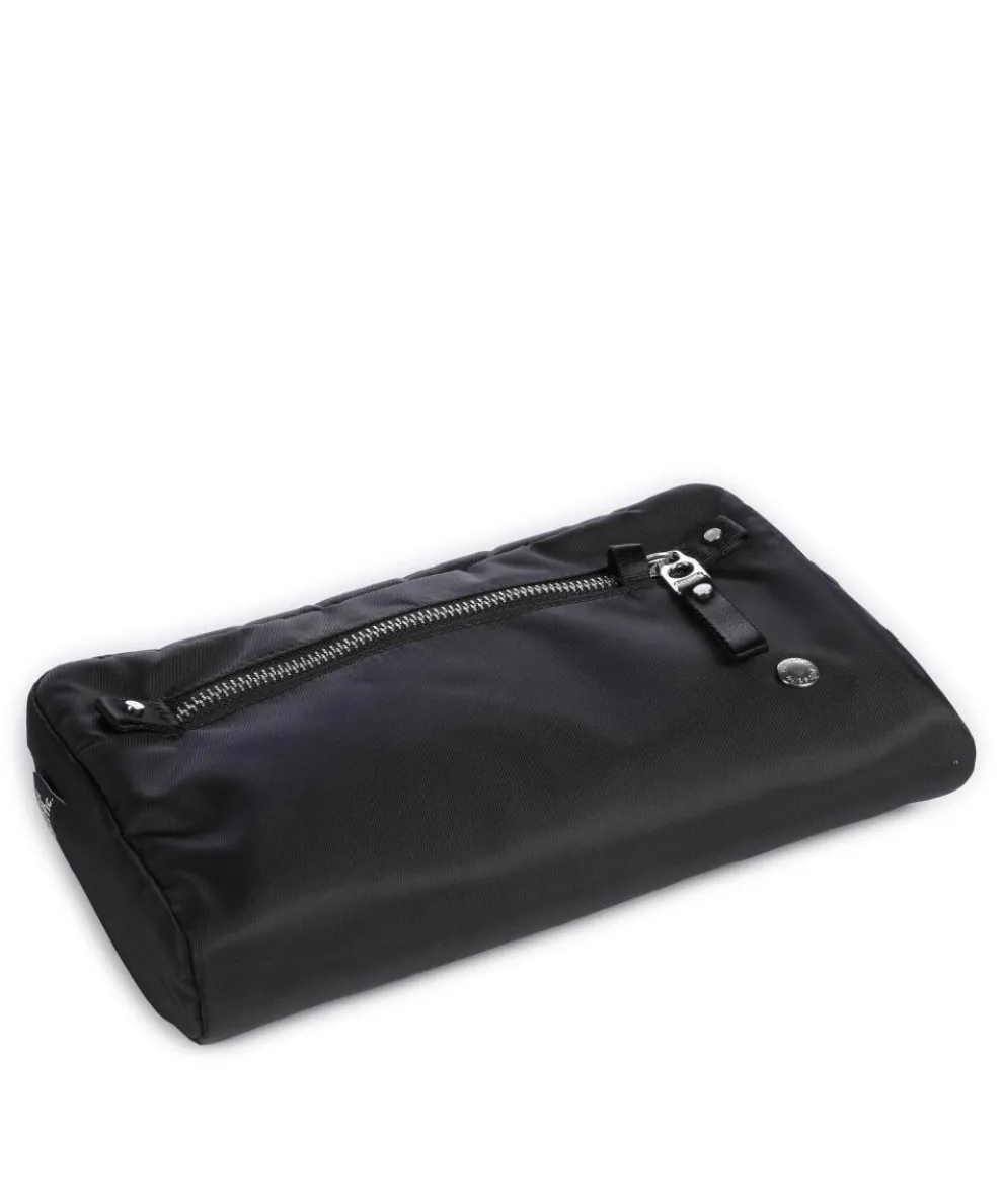 3 in 1 Umhängetasche recyceltes Polyester schwarz