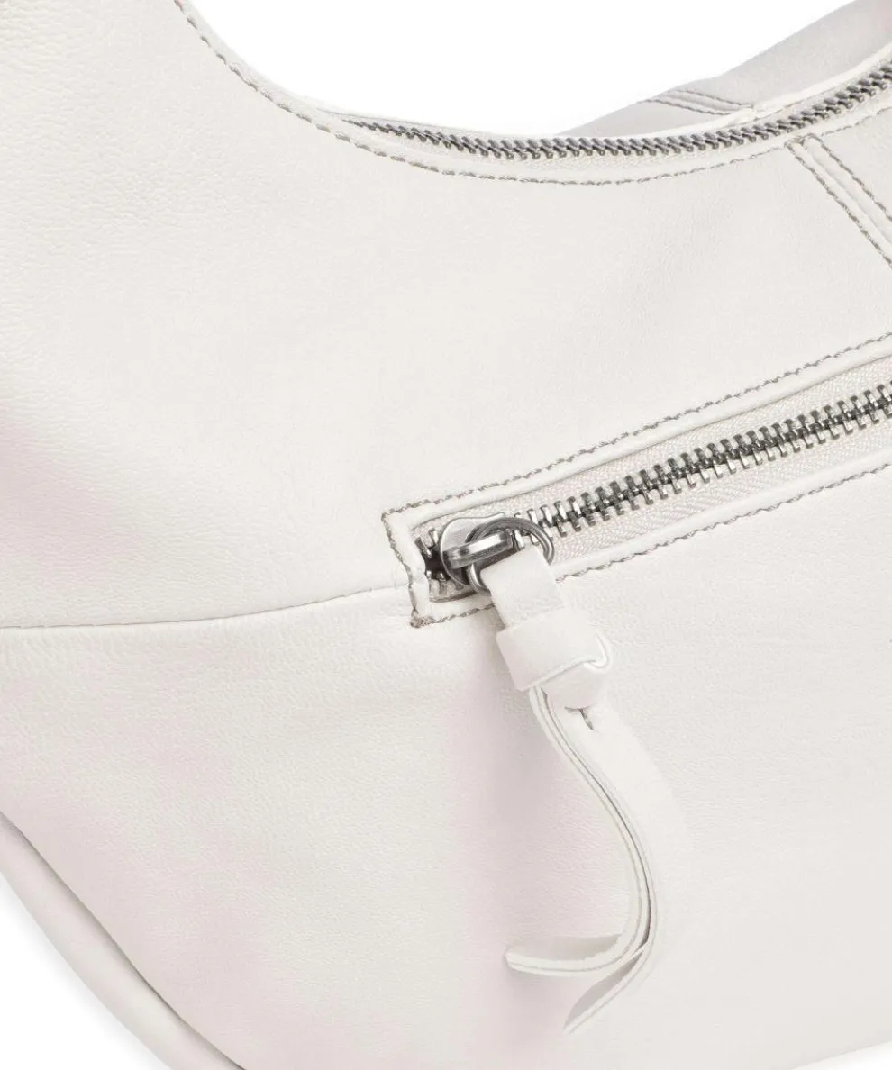 Take A Smile Beuteltasche Schafsleder creme