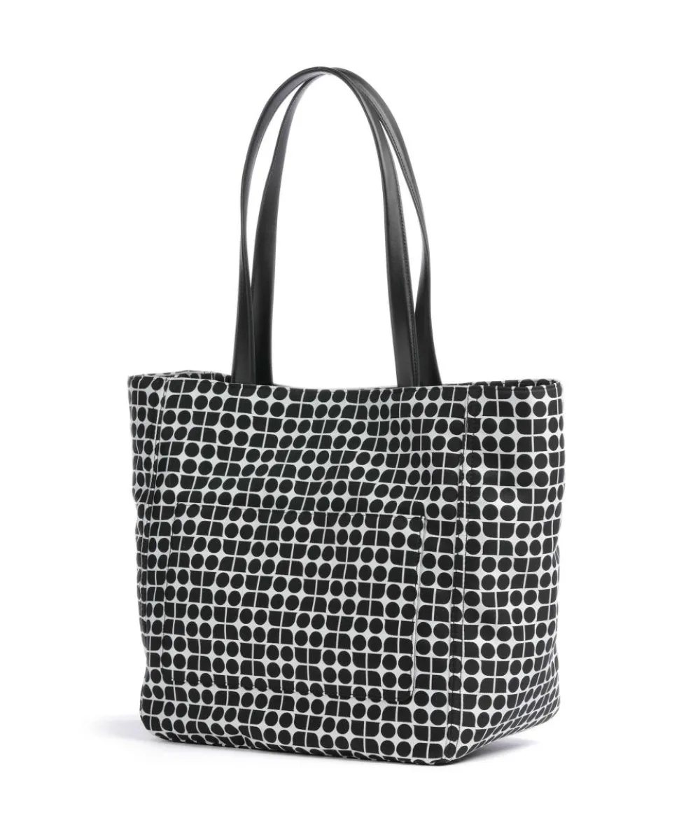 Noel Shopper recyceltes Polyester weiß/schwarz